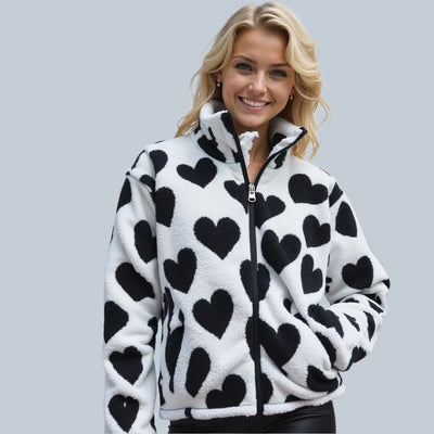 Katrina | Reversible Heart Jacket
