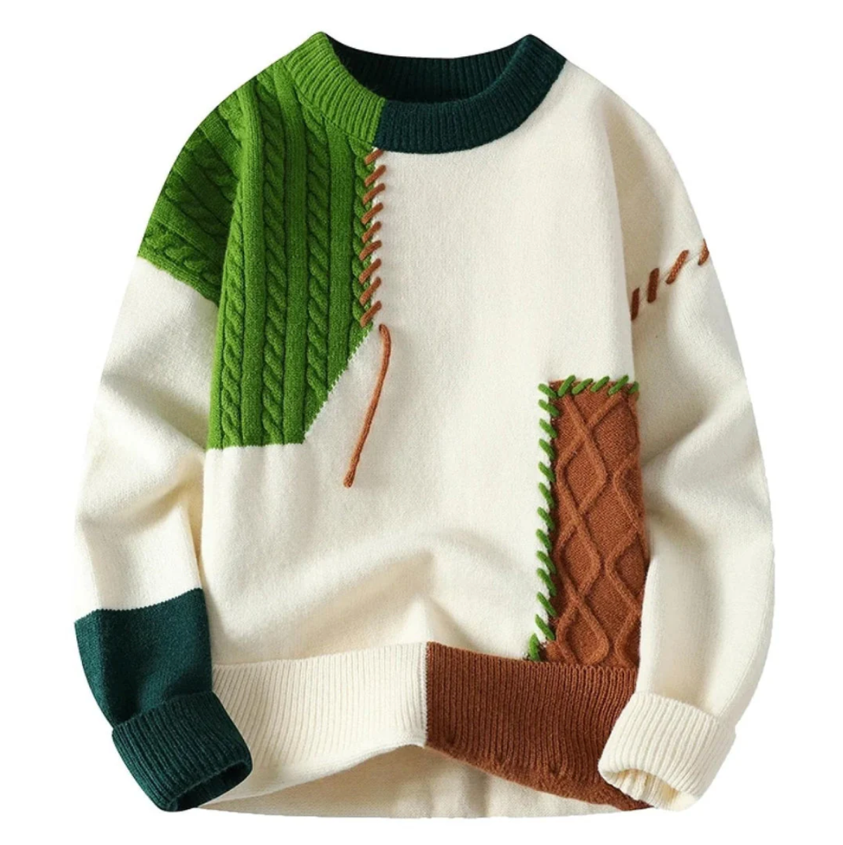 Fernando | Patchwork Sweater