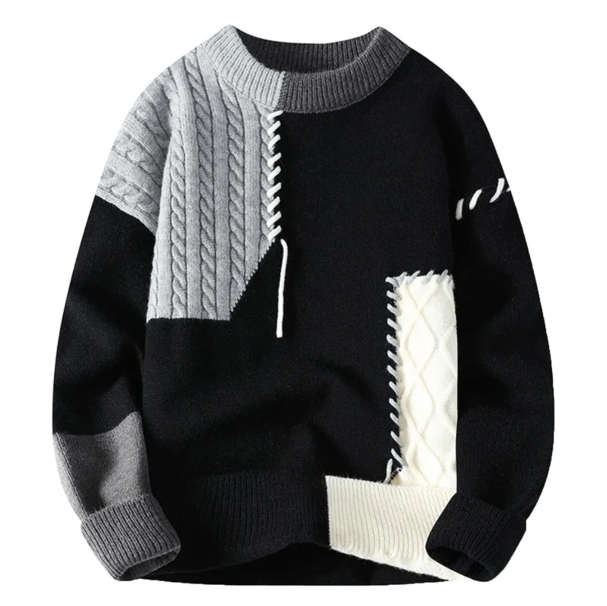 Fernando | Patchwork Sweater