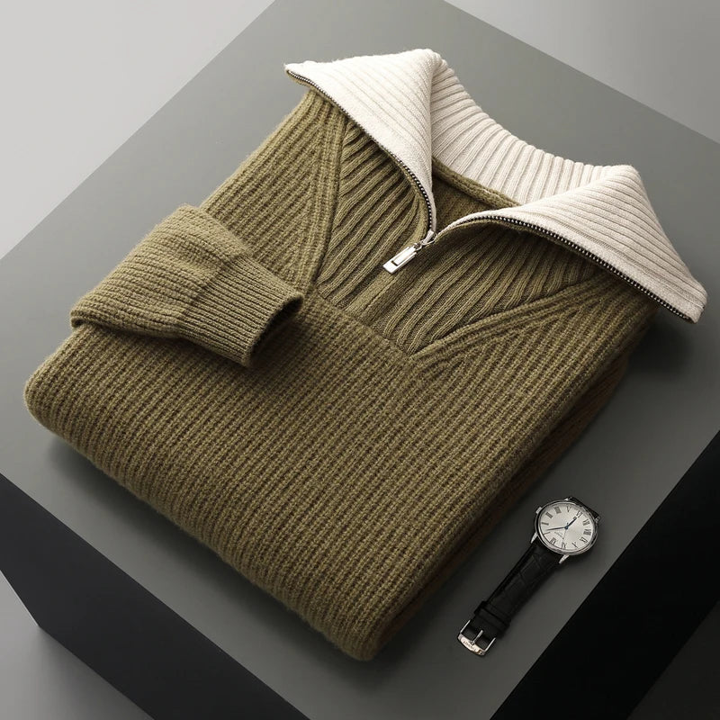 Vermont | Wool Quarter Zip