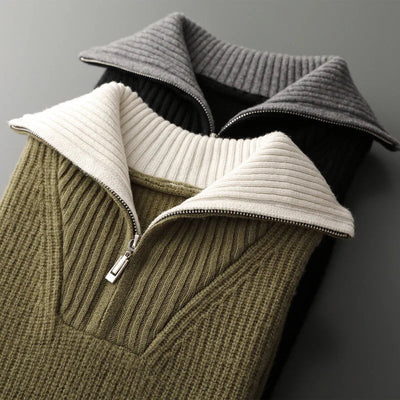 Vermont | Wool Quarter Zip