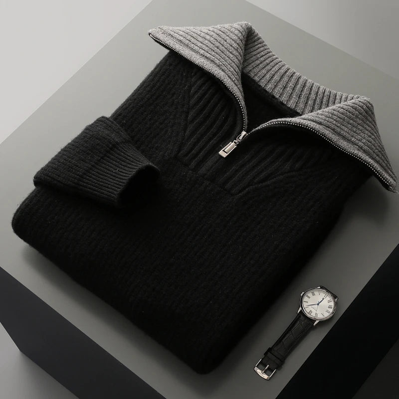 Vermont | Wool Quarter Zip